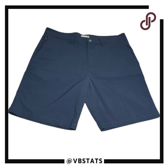 tasc Performance Men's Tailored Chino Shorts Navy Blue Size 36 - Picture 1 of 7